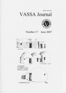 VASSA Journal 17 Cover