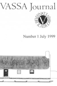 VASSSA Journal 1