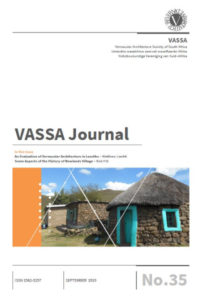 VASSA Journal 35 Cover