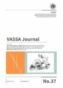 VASSA Journal Vol. 37